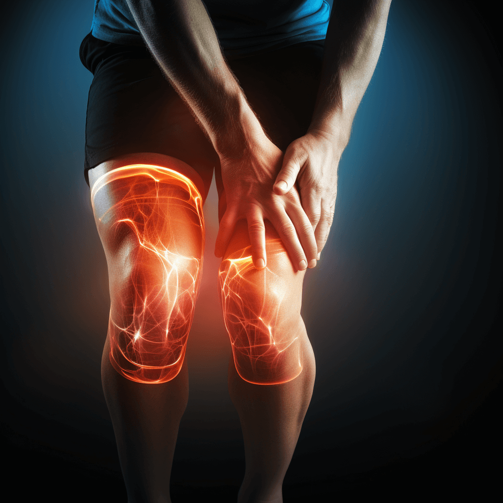 knee pain graphic